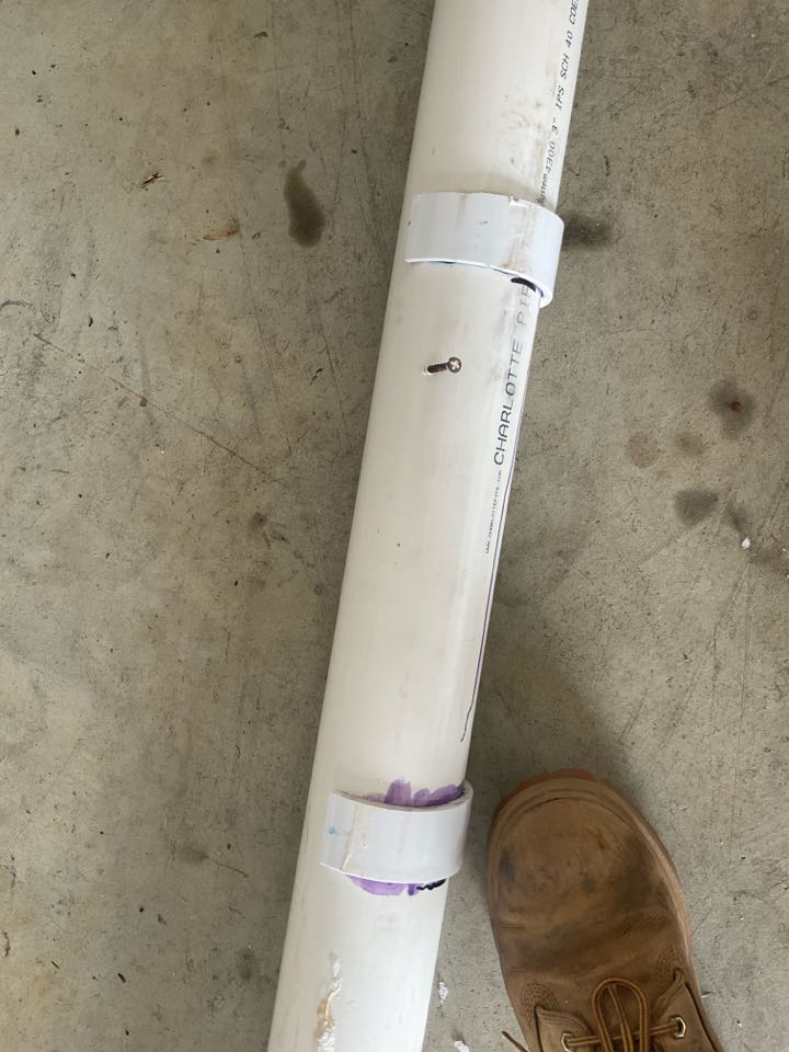 Leaking pipe in a wall in Cream Ridge NJ