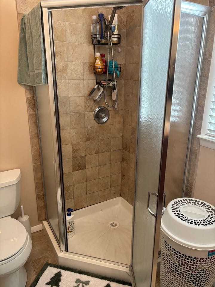 Provided options to replace three toilets in home and install shower walls and pan. Morganville, NJ 07751