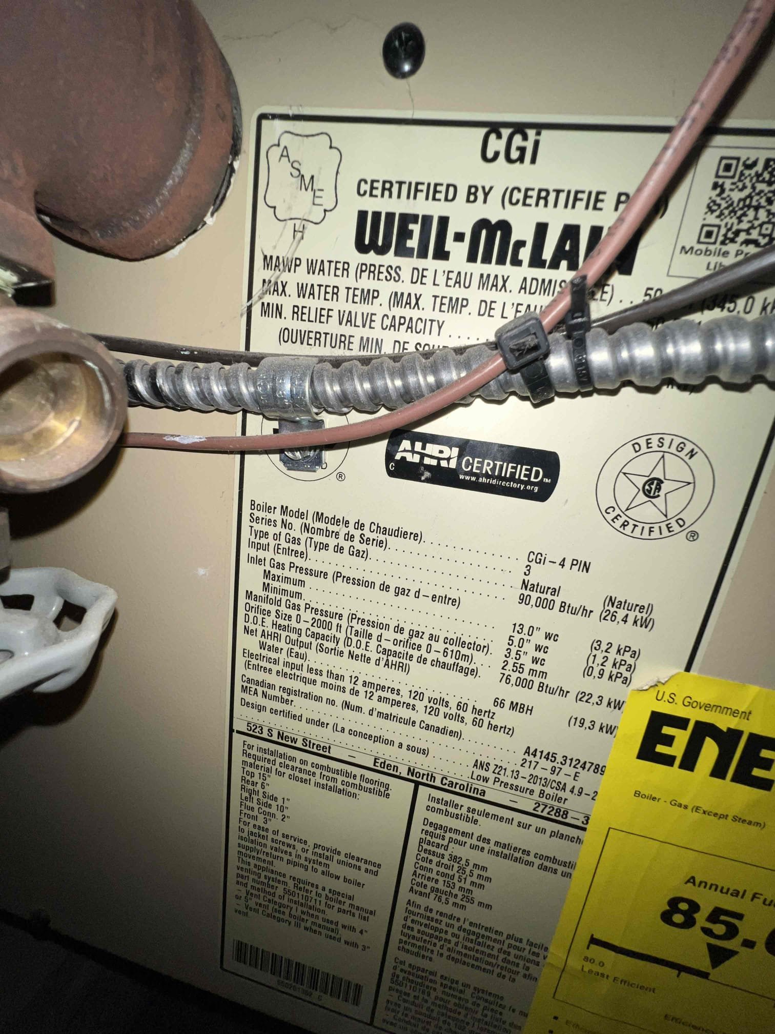 Arrived on site to perform plumbing inspection. Today we found that underneath the kitchen sink there are old gate valves for emergency shutoff valves underneath the sink and there is a saddle valve for the ice maker. There is also an S trap with an accordion style tailpiece as well. Left options for a complete rebuild and to add a studor vent underneath the sink.