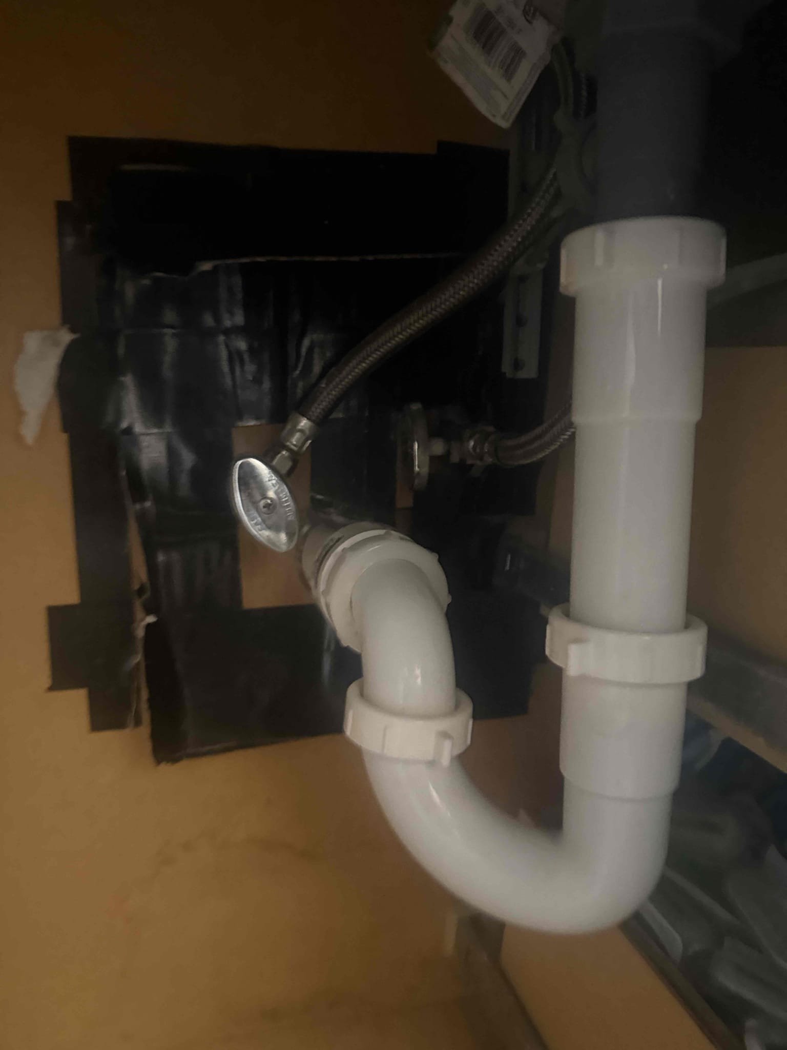 Customer stated that they had a leak under their lav sink. After inspecting we found that the hot shutoff valve is leaking. While running and testing the faucet we noticed a slight leak on the nut for the hot side of the faucet. MyGuy plumbing gave customer options to rectify all issues. Customer will call us when they are ready to move forward with the work.