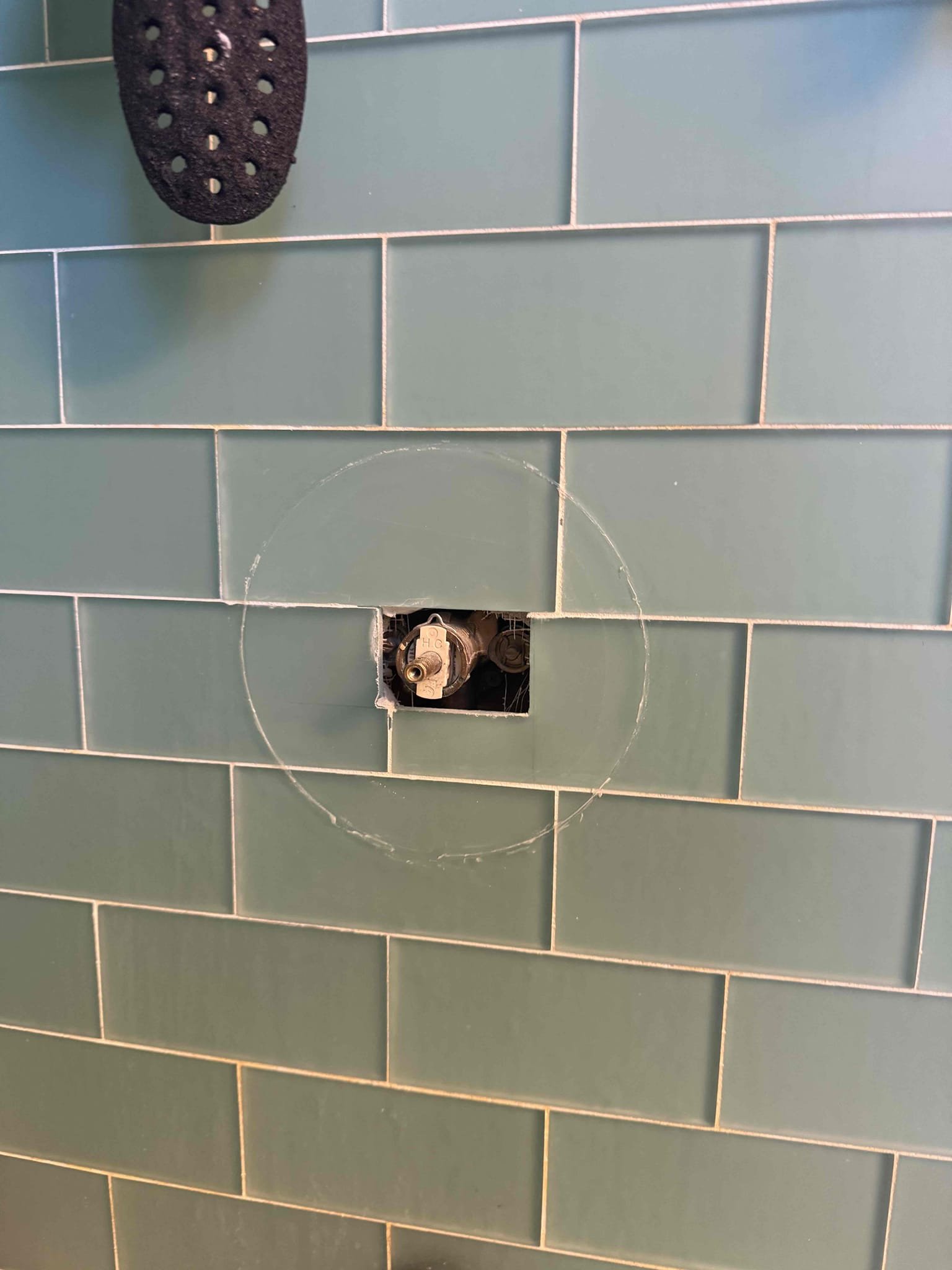 Arrived on site customer stated that their daughter had dropped the shower caddy on to the handle of the shower and now the shower will not shutoff. After inspecting we found that the cartridge is not shutting off the water. MyGuy plumbing gave customer options to rectify issue. Customer would like too move forward with replacing the cartridge. After all work was completed, MyGuy plumbing tested all work for leaks. At this time their are no leaks found everything is working as should. MyGuy plumbing advised customer to move shower caddy to the back of the shower to prevent issue from happening signs 