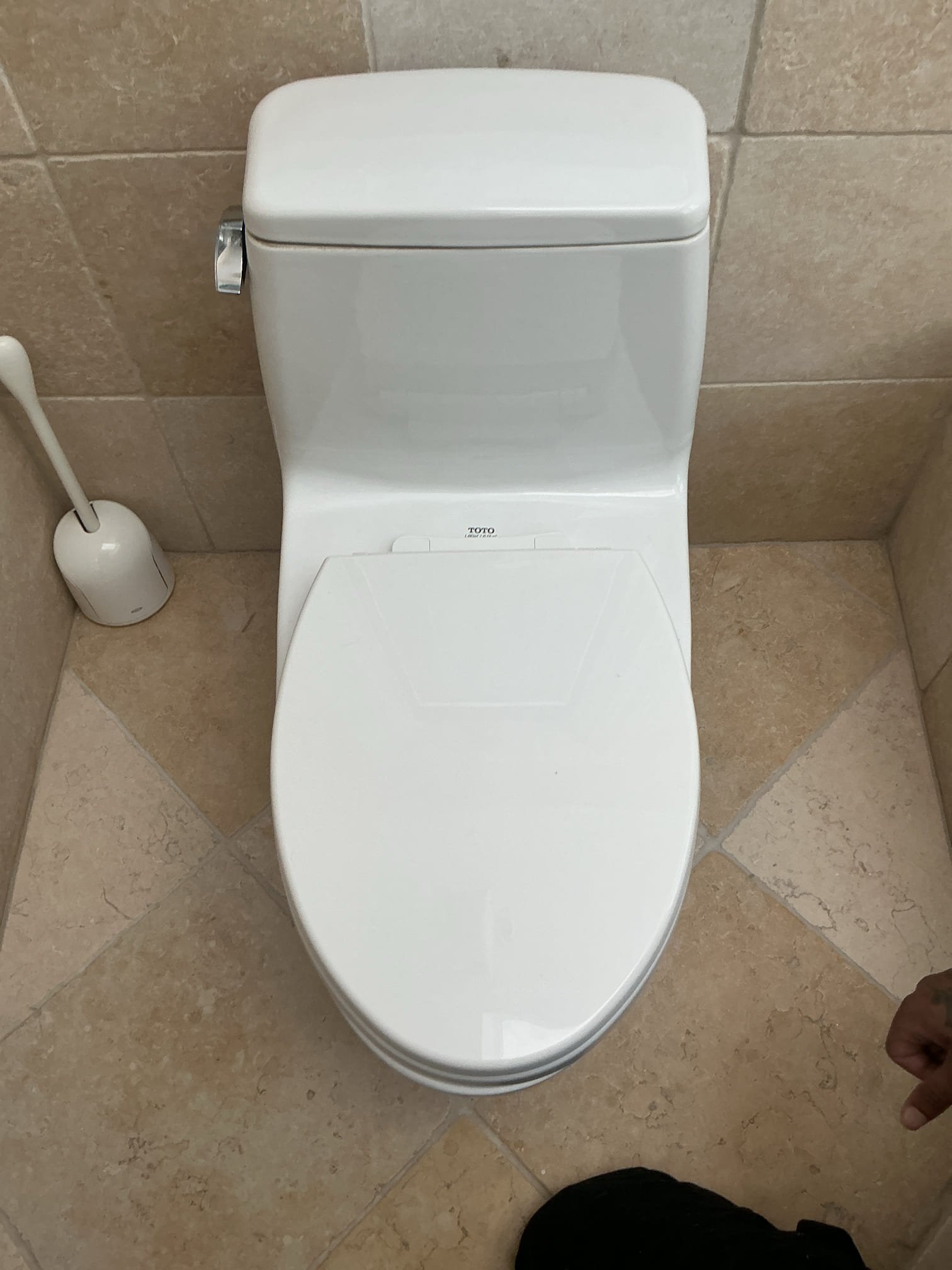 Disconnected and removed two toilets from the home, Master Bath, and hallway Bath.
Cleaned surface of flooring in both bathrooms.
Supplied and installed two brand new American Standard Cadet Pro toilets.
Supplied and installed new wax seal, Johnny bolts, supply lines and shut off valves.
Secured toilets to the existing flange.
Flushed toilets numerous times to check for leaks.
There are no leaks at this time.
Caulked base of both toilets as well.