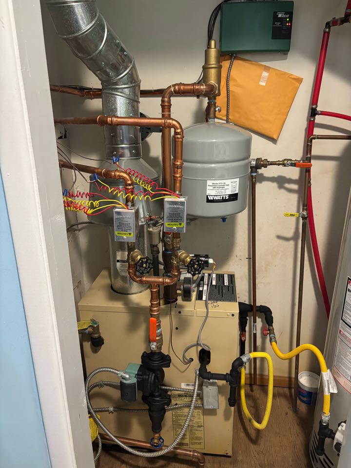 Purged boiler out of air. Toms River, NJ 08753