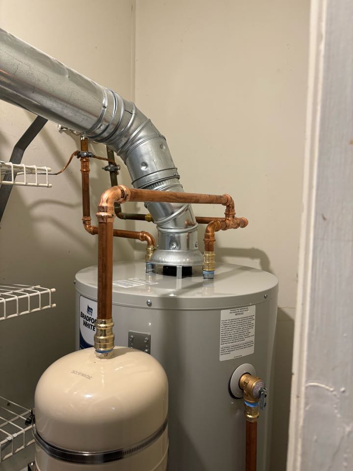 Installed new expansion tank. Bayville, NJ 08721