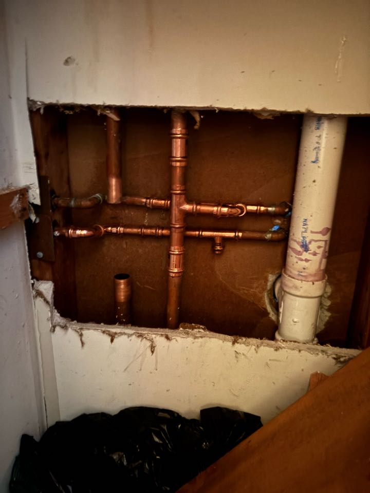 Repaired frozen copper lines. Seaside Heights, NJ 08751