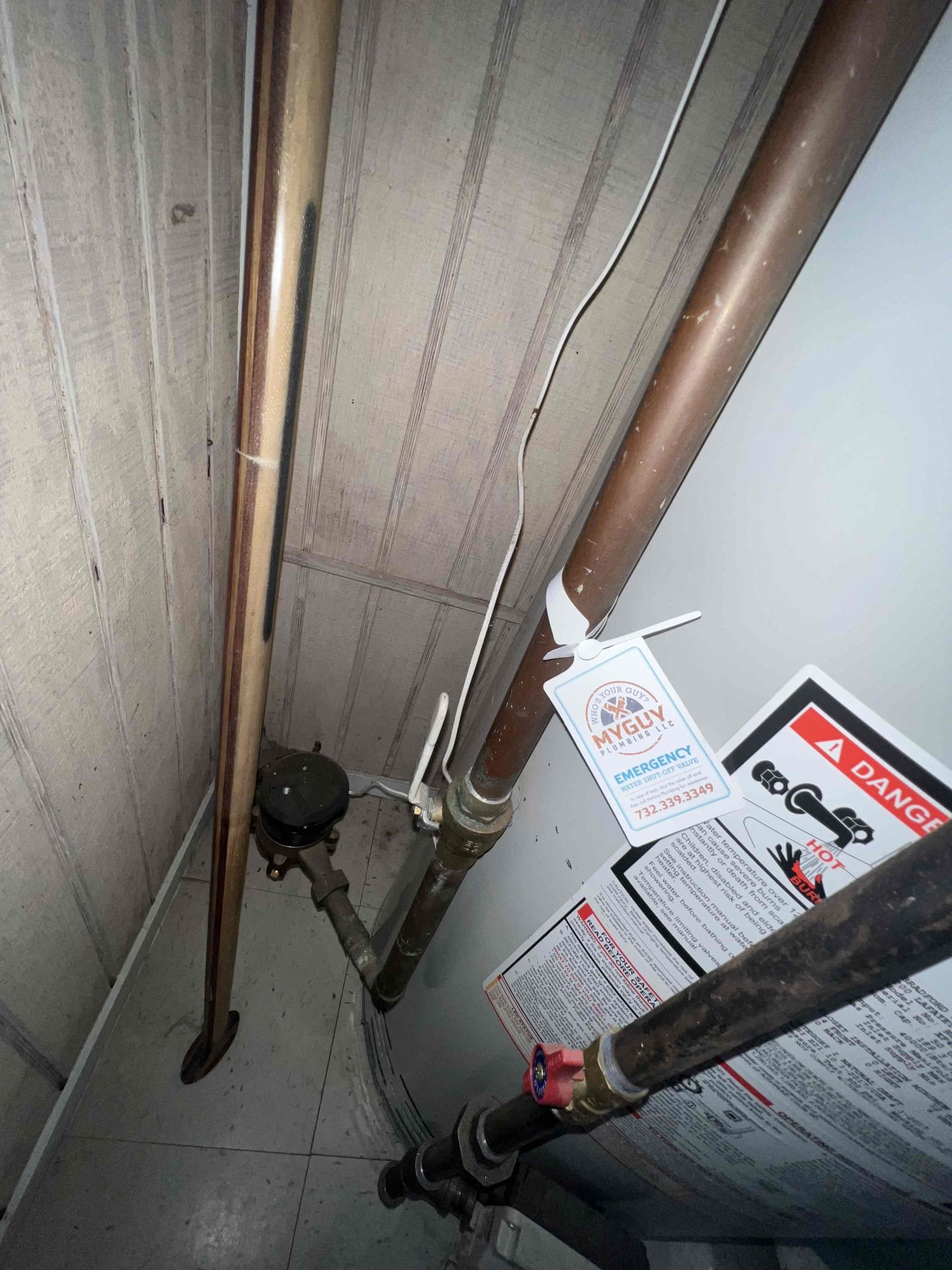 Arrived on site client stated the pipe for his washing machine broke and since he’s getting a new washing machine he would like the washing machine valves changed as well. Gave options to swap both valves and repair the washing machine drain or just to to repair drain. Client would like to replace both drains and repair pipe today. Replace old boiler drains with blue and red handle quarter turn valve for the washing machine and repiped washing machine standpipe and trap. Turned the water back on to test for leaks and there are none at this time. Client is now a member.