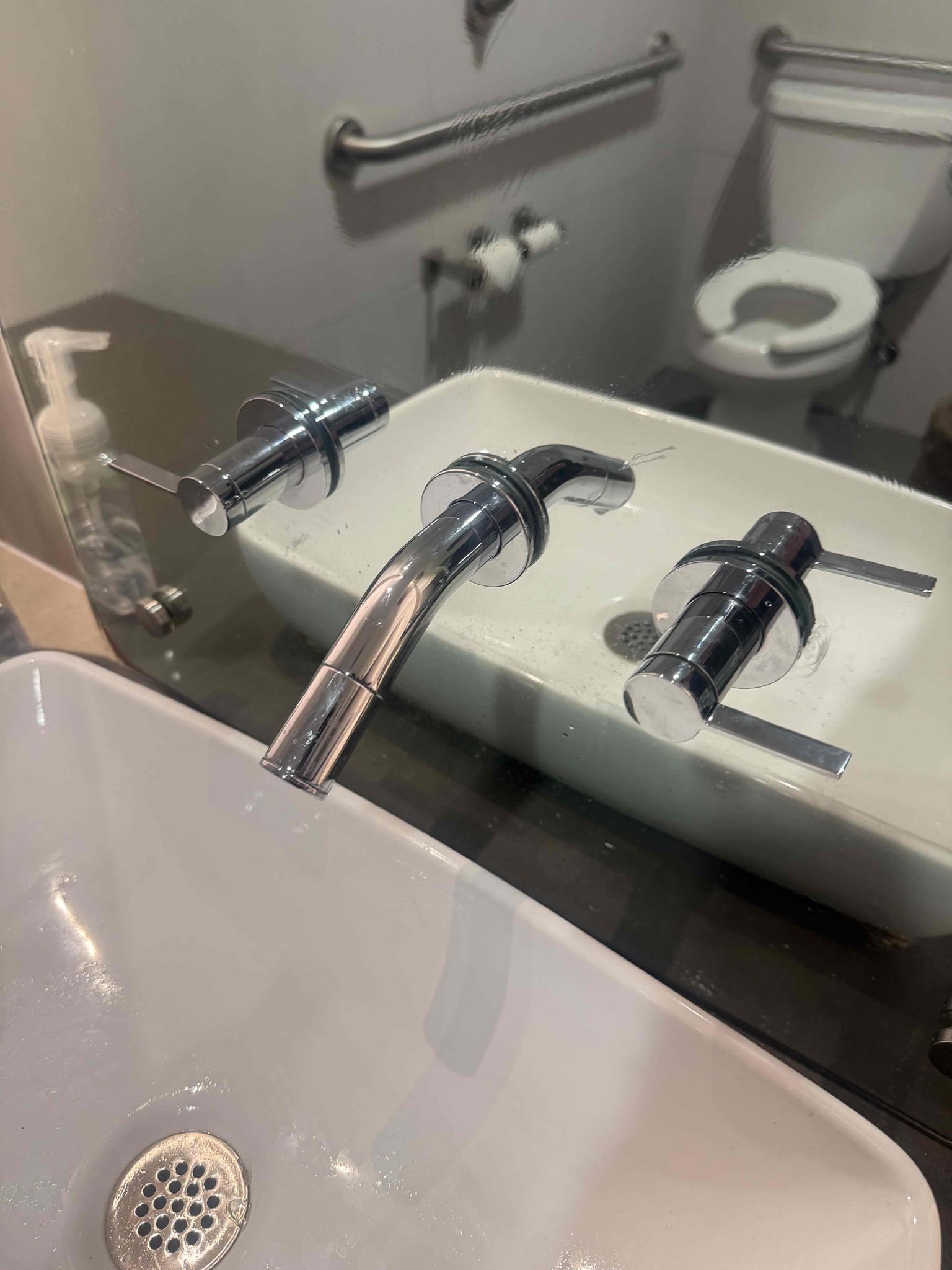 Replace cartridges on faucet
Arrived to business for leaking faucet. Upon inspection found widespread wall mounted Kohler faucet and hot side 2as starting to fail causing it to not be able to be turned off. MyGuy supplied and installed new cartridges on both hot and cold turned water on to test for leaks, there are none at this time.