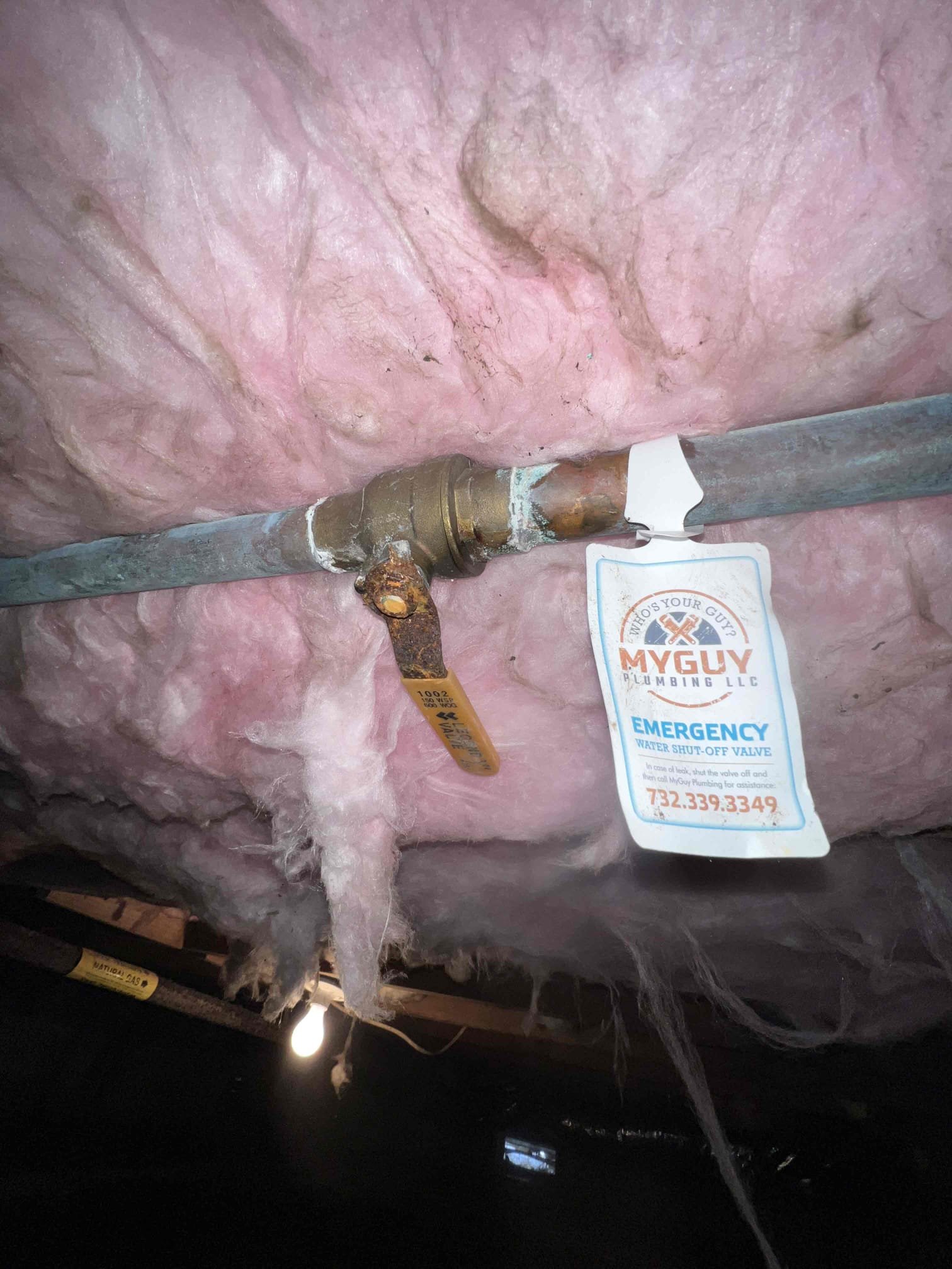 Arrived on site and client stated they had a bursted pipe in the crawlspace that goes there hose bib. There are two shark bites and one solder coupling that was leaking. Today I replaced around 6 feet of 1/2 copper and removed the shark bites and solder coupling that was leaking. Turned the water back on to test for leaks. There are no leaks at this time.