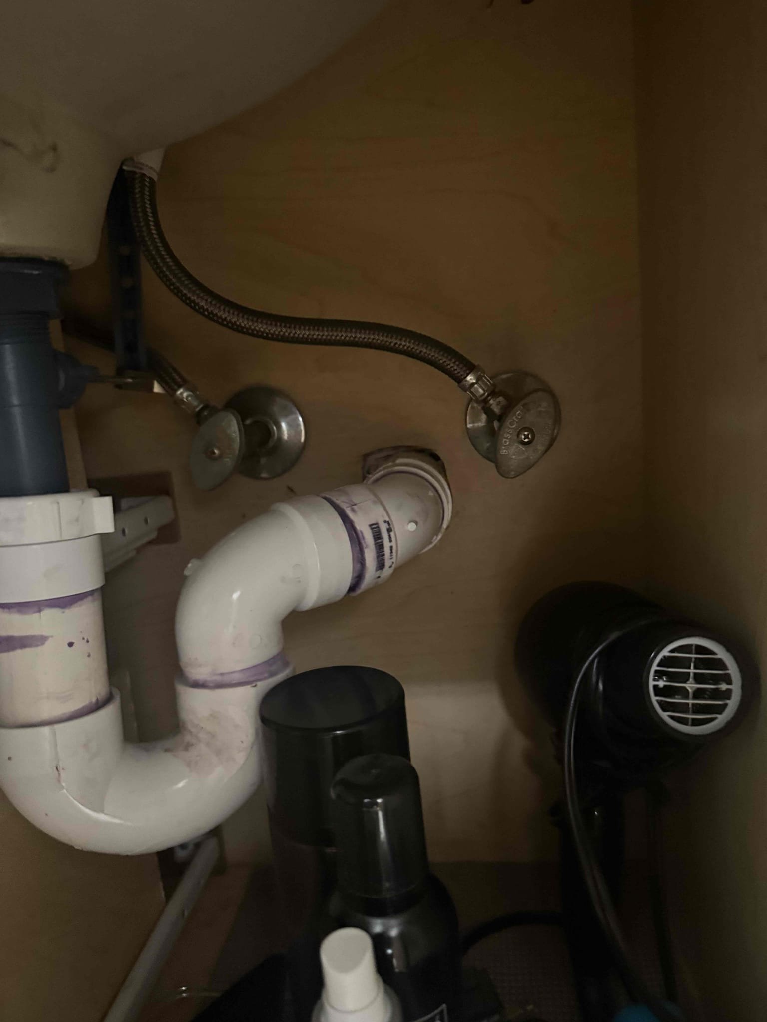 Arrived on site to complete customers annual home inspection after inspection MyGuy plumbing wrote estimates on what we found to get rectified, for today customers would just like all options emailed over to them, customer will call back when they are ready to decide what they would like to move forward with.

Hardness for ro system 1 
Hardness for home 4 
Ph 7.4
Pressure 65