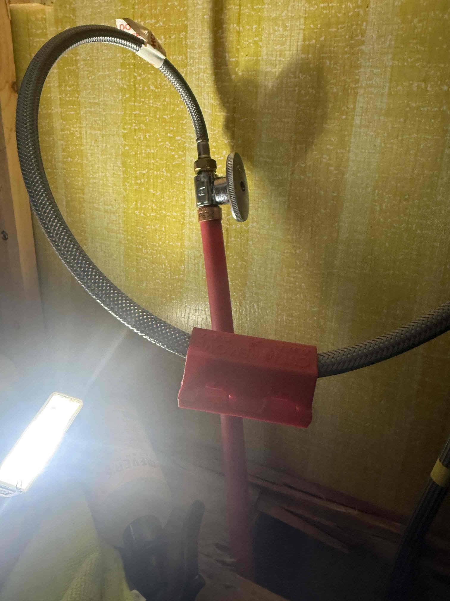 Accessible pipe repair on pex line
Arrived to home because pipes thawed. Upon inspection found a break on galvanized 90. MyGuy replaced with pex and tested for leaks, there are none at this time. There is no warranty on repairs because there is no way to prevent freezes from happening due to crawl wide open and depth of water main.