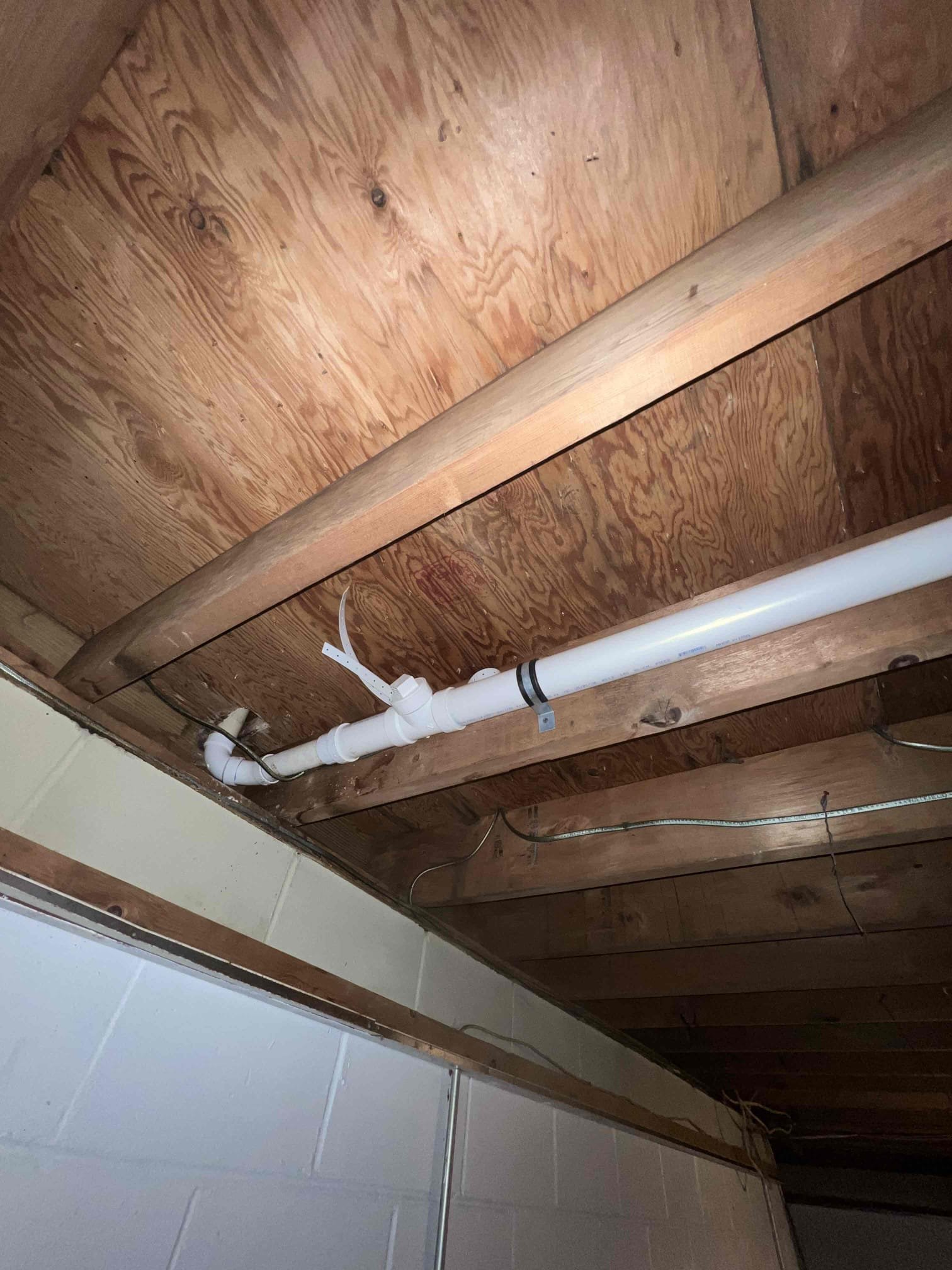 Arrived on site client stated that thier kitchen was backing up. Upon inspection the kitchen line was around 50 ft long and there were improper fittings used along the way. Advised client it’s probably best to cut it out instead of snaking because this can happen again. Today we cut out around 50 ft of 1 1/2 pvc and replaced it with 2 inch pvc. Tested our work by filling and dumping the kitchen sink with hot water. There are no leaks at this time and the kitchen sink is draining as it should.