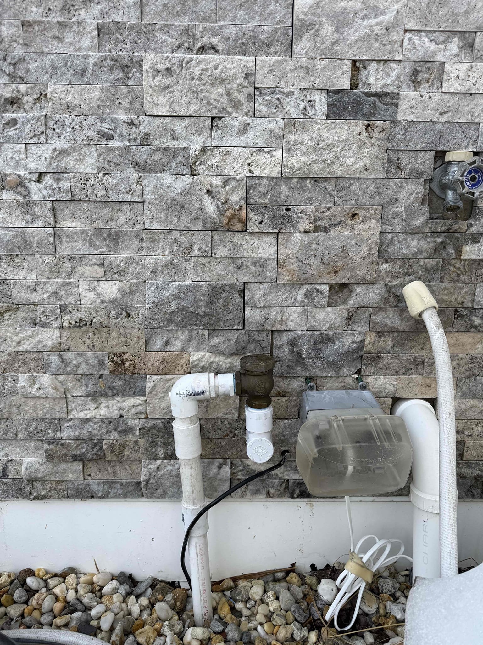 Arrived on site customer stated that they had a leak and the water company turned the water off to the home. After inspecting we turned the water back on from the street and found the fitting on the vsccum breaker for the sprinkler system broke. MyGuy plumbing gave options to rectify issue. After all work was completed, MyGuy plumbing turned water back on home and tested all work for leaks. At this time thier are no leaks found, everything is working as should. MyGuy plumbing turned valve off for sprinkler system 