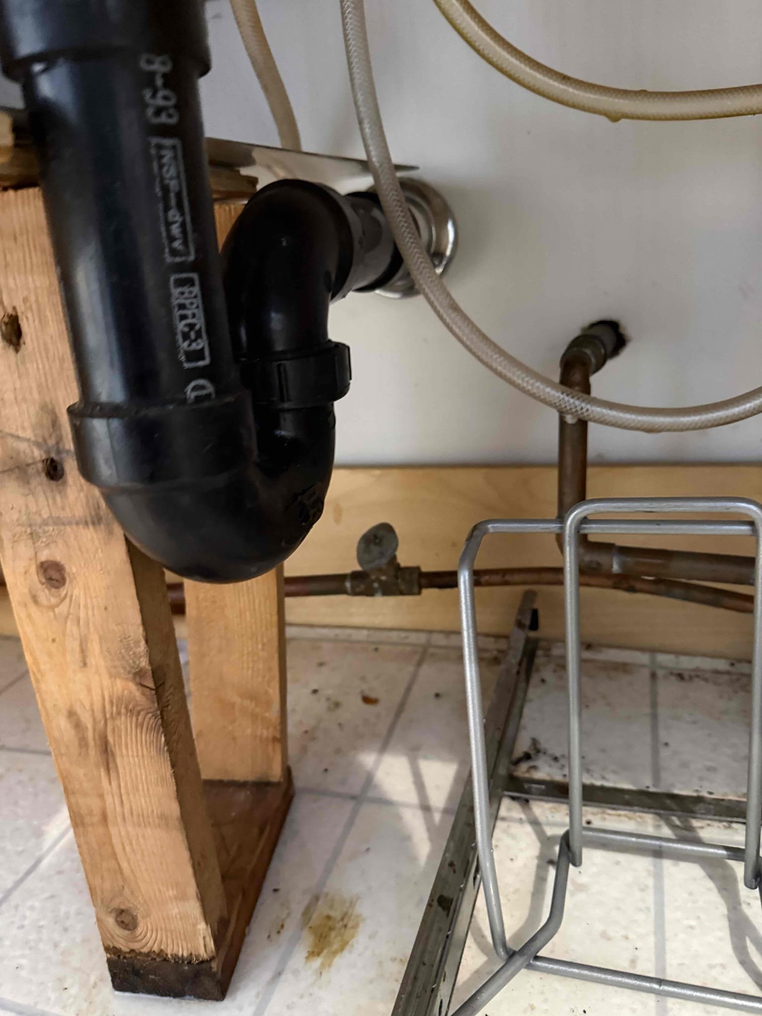 Arrived on site customer stated that they had a leak. After inspecting we found that the faucet and shutoff valves are leaking under the kitchen sink. After MyGuy plumbing  Presented options to the customer. Customer would like to move forward with option 3. After all work was completed MyGuy plumbing turned water on and tested for leaks. At this time there are no leaks found everything is working as should. MyGuy plumbing will have to return at a later date to install new shutoff valve for dishwasher.