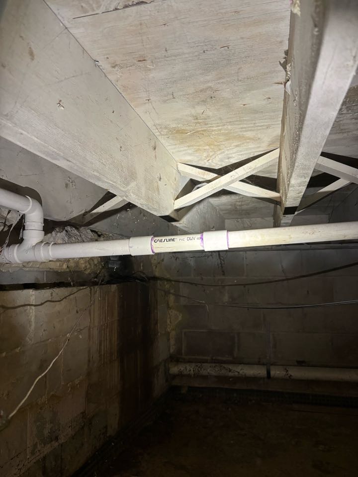 Removed failed check valve servicing second sump pump and inspecting pump. Long Branch, NJ 07764 