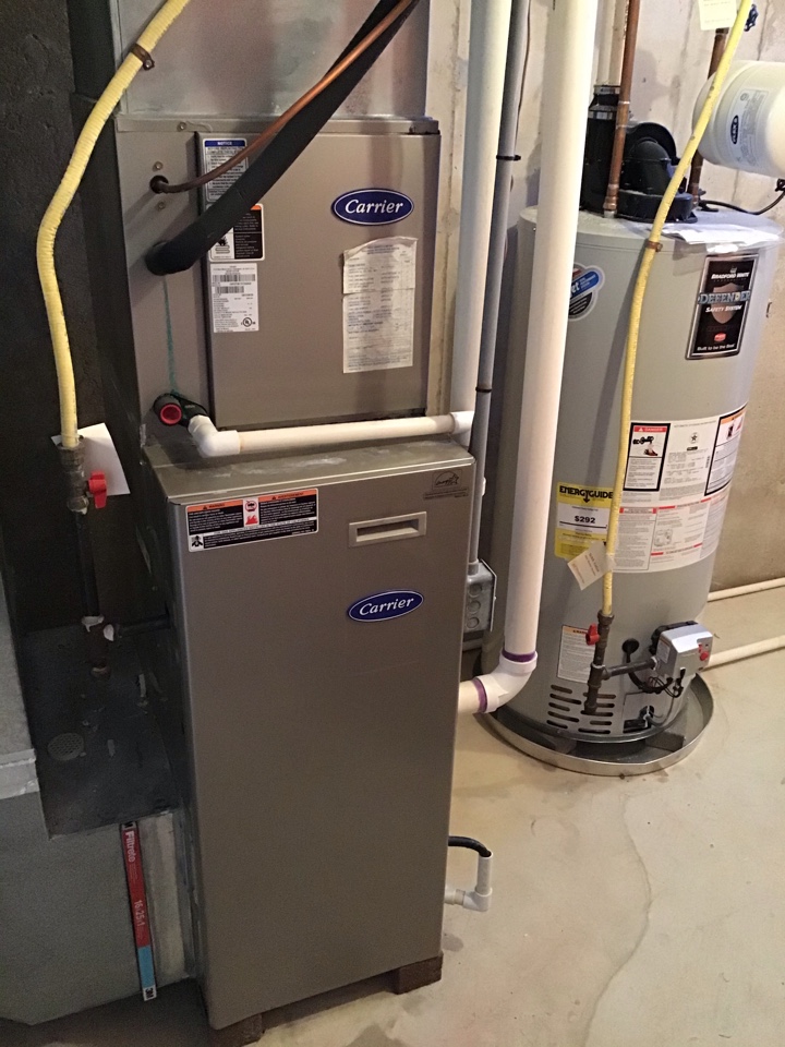 Working on a no heat on a Carrier gas furnance 