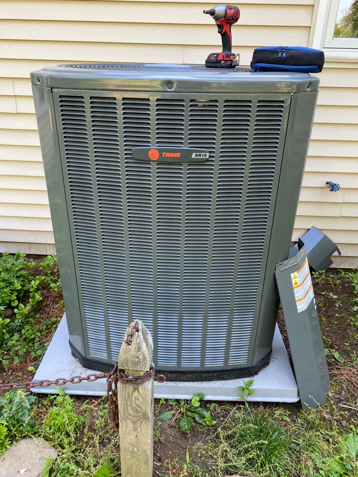 Performed AC tuneup on Trane system