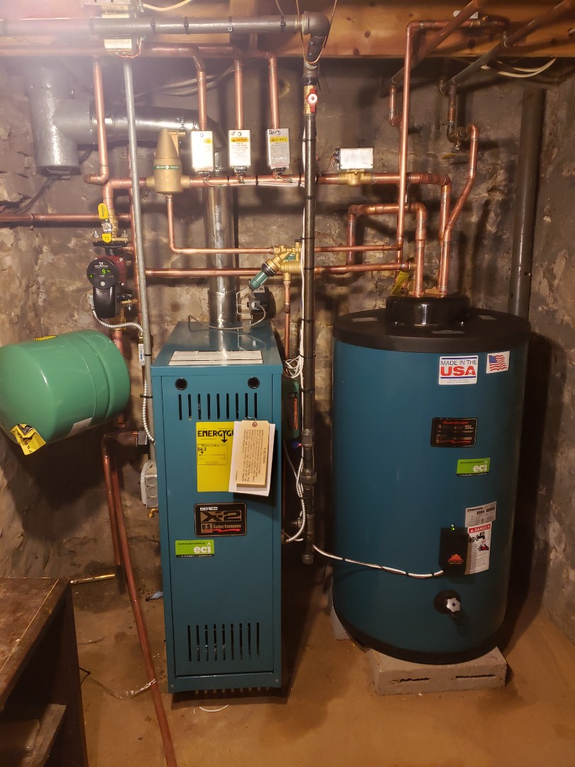 Boiler and Indirect Hot Water Heater