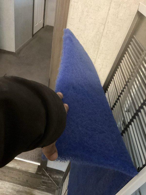 Conducted CPM heating inspection on 5-year-old LP forced air system in manufactured home. Inspected control panel components and wiring for proper function, finding all electrical connections in normal working condition without visible damage or corrosion. Replaced air filter with new filtration medium and provided homeowner with comprehensive education on system operation and maintenance requirements.