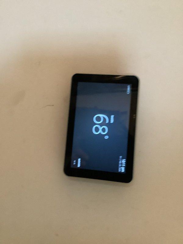 Responded to service call for a Lennox heat pump system (installed 4/2018) with a non-functioning Lennox iComfort E-30 thermostat. Diagnostics revealed communication issues between the thermostat and air handler as confirmed by multiple "Communication Problem" and "Unresponsive Air Handler" notifications. Restored system functionality by resetting thermostat connections and verified proper operation with temperature readings of 89°F at the register.