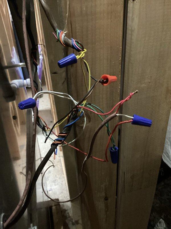 Responded to after-hours no heat emergency call. Diagnosed faulty wiring connections in the furnace control system. Repaired and secured electrical connections with appropriate wire nuts, restoring proper ignition sequence to the LP burner assembly.