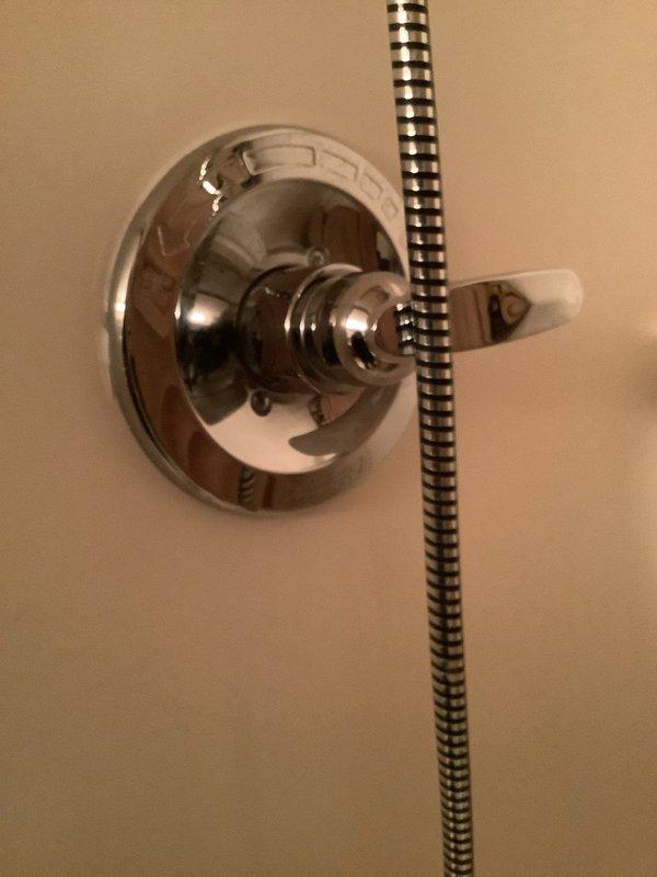 Replaced defective shower valve cartridge to resolve persistent dripping issue. Inspected existing plumbing hardware and flexible supply lines, confirming proper installation of new components and verifying leak-free operation after repair.