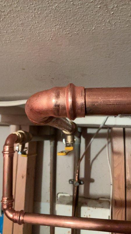 Successfully replaced defective AO Smith water heater under manufacturer warranty. Installed new unit with proper copper pipe connections, ensuring all plumbing fittings were correctly soldered and leak-free. Verified proper operation of all valves and connections before completion.