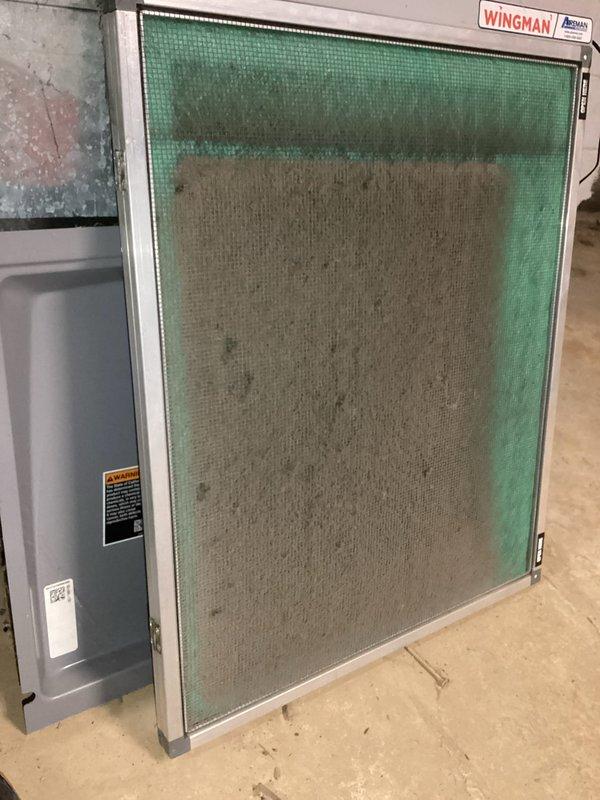 Performed routine gas heating tune-up on existing basement equipment for new customer. Conducted combustion analysis with UEi C161 analyzer showing acceptable CO levels (10P), CO₂ (5.8%), and excess air (104.5%). Replaced dirty Wingman air filter and completed full system inspection with no issues identified.