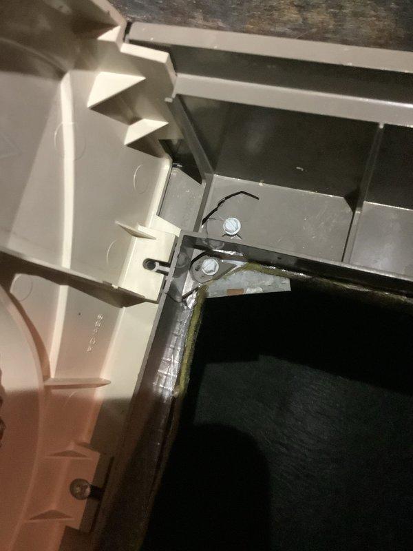 Completed re-mounting of humidifier unit to HVAC system and secured all connections. Presented two-speed motor upgrade estimate to customer for consideration during future service. Additional duct board materials required for proper installation and sealing of ductwork connections.