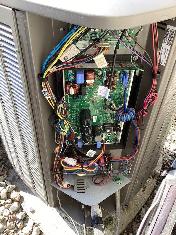 Completed comprehensive heat pump tune-up and inspection on two Lennox systems as part of CPP heating maintenance program. Performed full preventive maintenance on basement unit installed in 2019, including inspection of outdoor condenser, electrical components, circuit boards, refrigerant lines, and control systems. Conducted thorough inspection of second-floor heat pump system. Verified proper operation of all electrical connections, capacitors, and control boards on outdoor units. Noted refrigerant line set insulation materials received and scheduled for installation at later date to accommodate scheduling constraints, with work planned to be completed externally without interior access required. All systems operating within normal parameters following tune-up procedures.