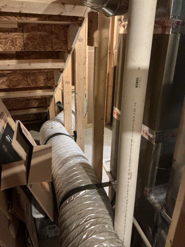 Responded to cooling complaint on residential air conditioning system installed in 2023. Unit was running but unable to maintain temperature below 74 degrees. Performed system inspection of outdoor condenser unit and indoor components including ductwork and air handler in basement area to diagnose inadequate cooling performance.