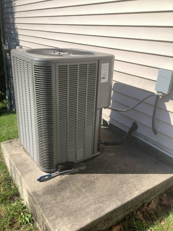 Completed comprehensive CPM air conditioning tune-up on Lennox system installed July 2021. Delivered 16x25 MPG filter pack for furnace maintenance and processed Gold CPM plan renewal. Performed full seasonal inspection of outdoor condenser unit and indoor HVAC system, verifying proper operation of all components, refrigerant levels, electrical connections, and airflow performance.