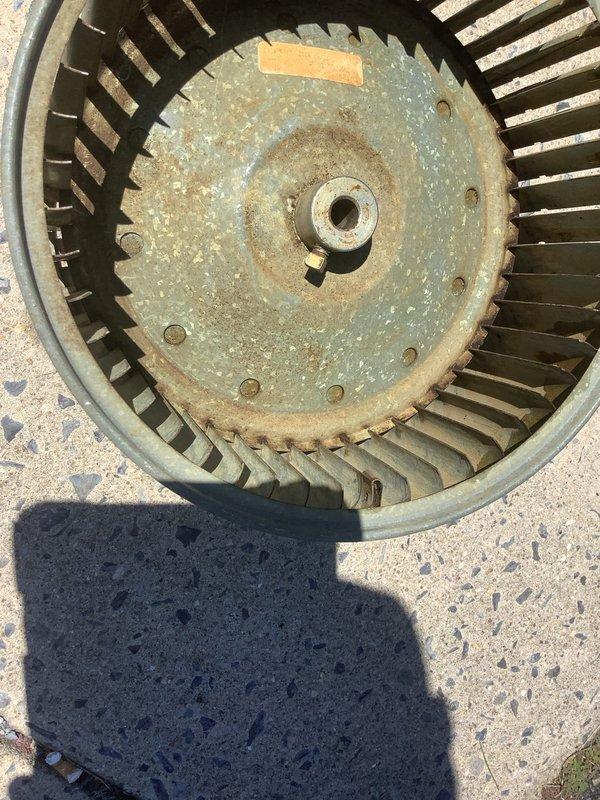 Completed comprehensive CPM A/C inspection on HVAC system per maintenance agreement. Removed, thoroughly cleaned, and reinstalled blower wheel assembly which showed significant dirt accumulation and surface oxidation. Verified all system controls, safety switches, and wiring connections at control panel; confirmed proper operation of heating and cooling modes.