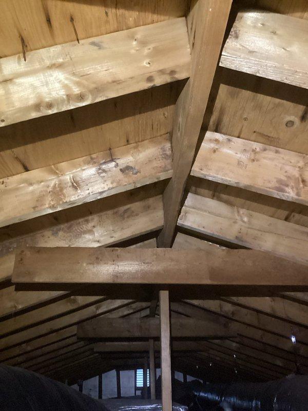 Completed comprehensive CPM A/C inspection including system diagnostics and electrical testing using digital multimeter on control board and circuit components. Inspected attic installation, structural components, and verified all electrical connections and system operations were functioning properly.