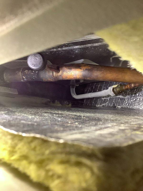 Responded to no-cooling complaint on Gibson AC unit installed in 2017. Upon inspection, determined evaporator coil replacement was necessary. Paused job pending parts arrival, received and installed new coil from warehouse. Unit restored to proper cooling operation and tested for functionality.