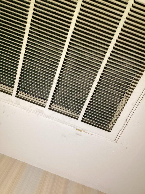 Completed comprehensive air conditioning tune-up and maintenance service on Rheem system. Performed thorough inspection of evaporator coil and internal components, documented system condition with photographs, and assessed air return vent which showed significant dust and debris accumulation requiring attention. Customer's maintenance plan was renewed to ensure continued system protection and optimal performance.