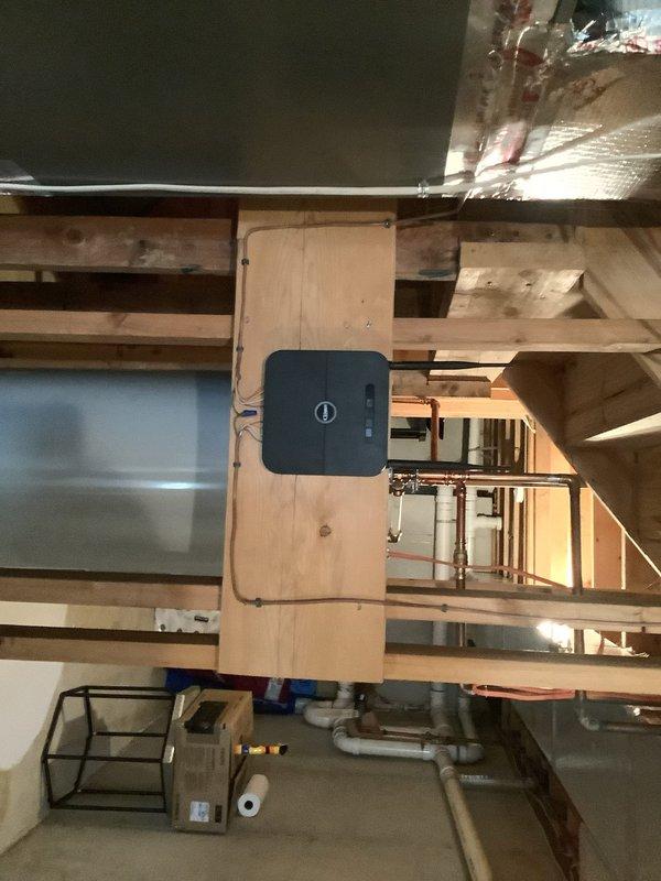 Responded to no cooling complaint on 2018 Lennox system with S-20 smart thermostat. Upon arrival, system was running but not producing cool air. Diagnosed issue related to airflow restriction caused by dirty air filter despite customer reporting recent change. Removed filter temporarily to test system performance and confirmed improved air temperature output. Identified thermostat connectivity error that may have contributed to system malfunction. Instructed customer on proper filter maintenance schedule and thermostat operation to prevent future issues.