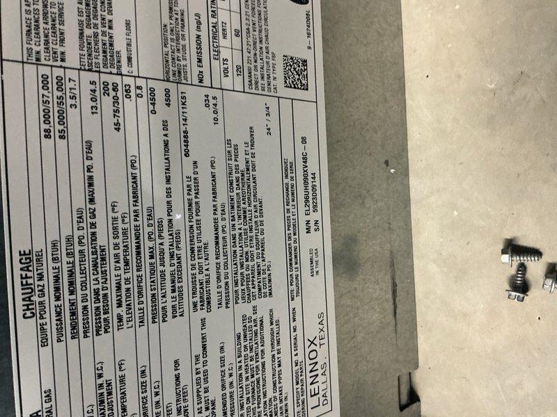 Responded to indoor blower error code displayed on Lennox system thermostat. Received replacement part from warehouse and tested voltage to indoor blower motor to diagnose and resolve the issue. System operational upon completion of service.