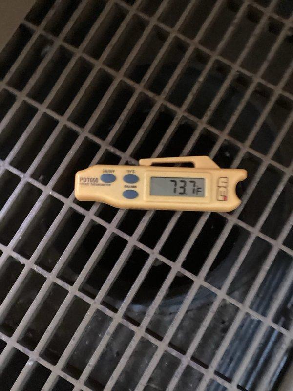 Completed comprehensive preventive maintenance inspection on Tempstar package unit. Performed standard tune-up procedures including system diagnostics and operational testing. Measured supply air temperature at 51.9°F and return air temperature at 73.7°F, confirming adequate temperature split and proper cooling performance. System operating within normal parameters with no deficiencies noted at time of inspection.