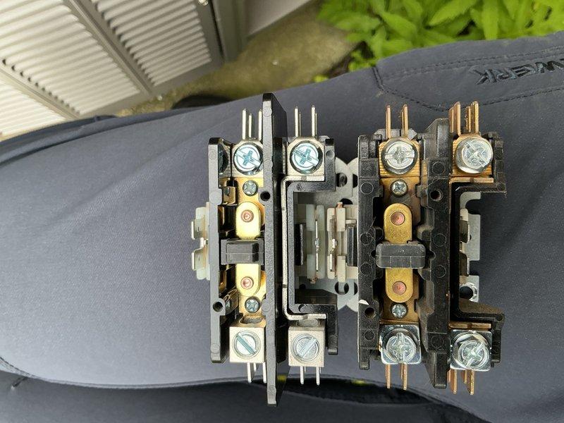 Completed scheduled maintenance on residential air conditioning system including replacement of failed contactor, installation of hard start kit on compressor, and replacement of REME HALO air purification bulb. All electrical connections were properly terminated and secured, system tested and verified operational upon completion.