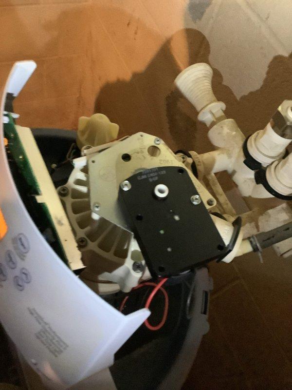 Performed maintenance inspection on Kenmore water softener system that had experienced extended period without salt replenishment. Conducted water quality testing to verify system functionality following salt addition and system reset. Successfully removed and replaced existing shower head fixture with new brushed nickel unit after homeowner was unable to complete removal due to seized connection.
