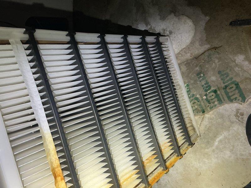 Performed comprehensive air conditioning tune-up on existing HVAC system. Replaced condensate drain line to prevent water damage and ensure proper drainage. Inspected air handler interior components including blower assembly, capacitor, control board, and electrical connections; all components found to be in proper working condition with secure wiring.