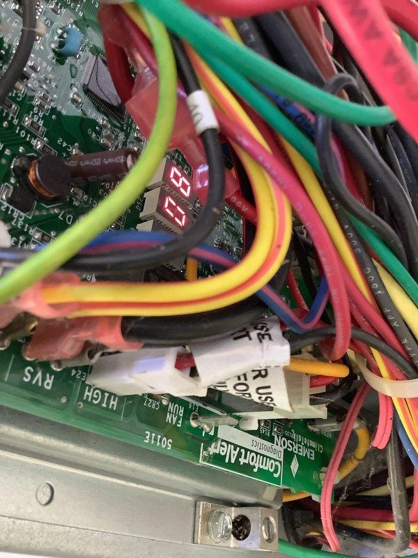 Responded to no cooling complaint on 2017 Amana system with compressor and fan not running. Diagnosed failed blower motor and replaced unit with new motor. Verified proper operation of all system components, confirmed adequate airflow, and restored full cooling functionality to the system.
