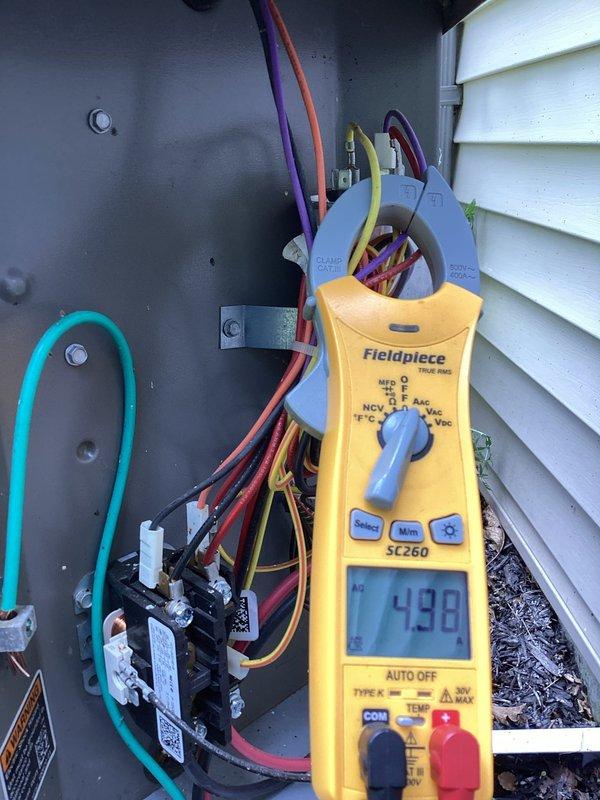 Performed comprehensive air conditioning system tune-up and maintenance on existing residential HVAC system. Conducted thorough coil cleaning to optimize heat transfer efficiency and system performance. Completed full system diagnostic check including electrical measurements and control board inspection, confirming all components operating within normal parameters with no issues identified.