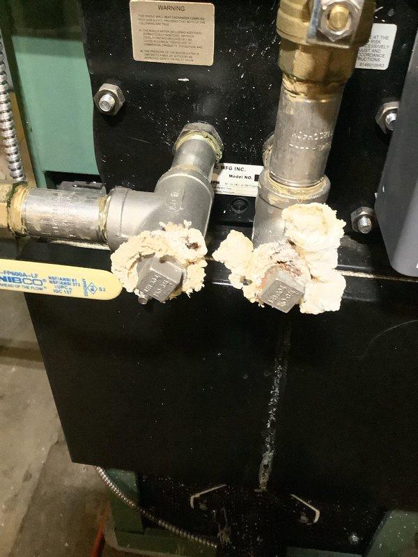 Completed comprehensive CPM oil heating inspection and cleaning service on New Yorker oil boiler system. Performed thorough cleaning of burner assembly, inspected all system components including circulator pump, expansion tank, and hydronic piping network. Verified proper operation of all safety controls, checked system pressures, and confirmed efficient combustion performance. All components found to be functioning within normal parameters with no immediate service needs identified.