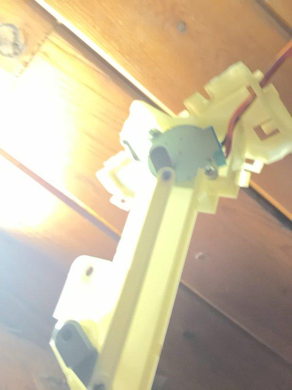 Replaced defective stepping motor on Daikin mini split system to restore proper operation. Part had been previously ordered and collected from warehouse stock upon arrival. System tested and confirmed operational following repair.