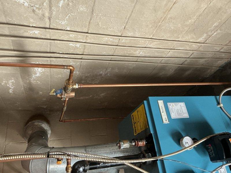 Completed comprehensive oil clean and service on 9-year-old heating unit. System was inspected, cleaned, and tested; all components functioning properly with no issues identified. Unit operational and ready for continued use.