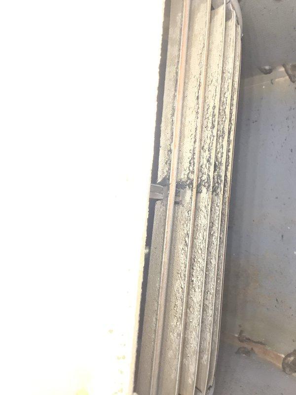 Completed comprehensive oil heating system inspection and maintenance on 2017 Thermo Pride furnace, including full cleaning and servicing with installation of 0.75 x 80°B nozzle and F15-48 filter replacement. Additionally performed blower wheel cleaning as previously estimated from AC inspection, removing significant dust and lint accumulation from motor assembly and housing components to restore proper airflow and system efficiency.