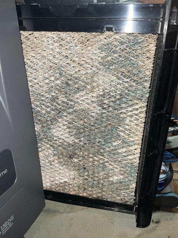 Performed scheduled HVAC maintenance on Club Heat 8-12 unit. Inspected and replaced heavily soiled air filter showing significant dust and debris accumulation. Documented condition of system components with photos, noting proper installation of new filter to ensure optimal system performance and air quality.