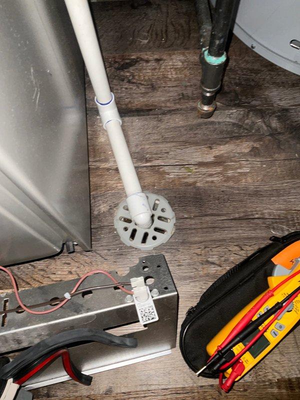 Performed annual maintenance on furnace of undetermined age. Inspected and identified dirty air filter requiring replacement. Checked condensate drain system and verified proper drainage functionality. All diagnostic tests completed with multimeter showing system operating within normal parameters.