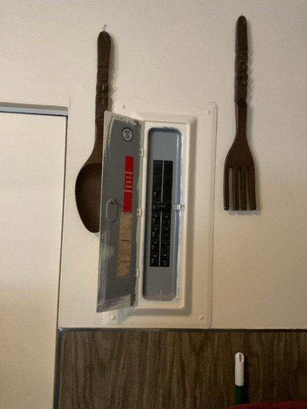 Performed system inspection and documentation for CQ Quote 03536-05, identifying existing electrical panel configuration and gas meter setup for HVAC replacement assessment. Documented current breaker panel capacity and gas meter installation to determine compatibility with proposed replacement system.